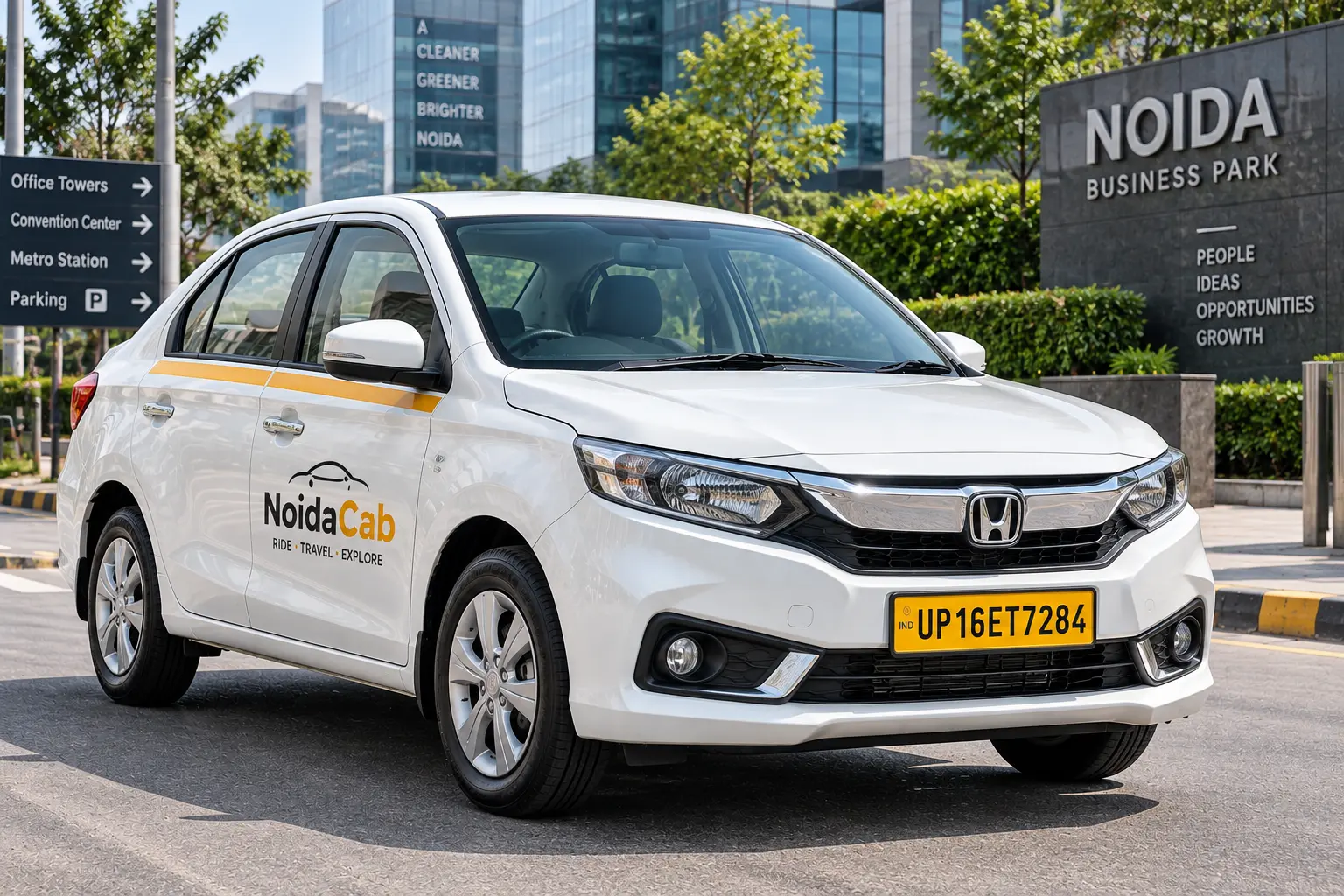 Amaze taxi from Noida to Delhi