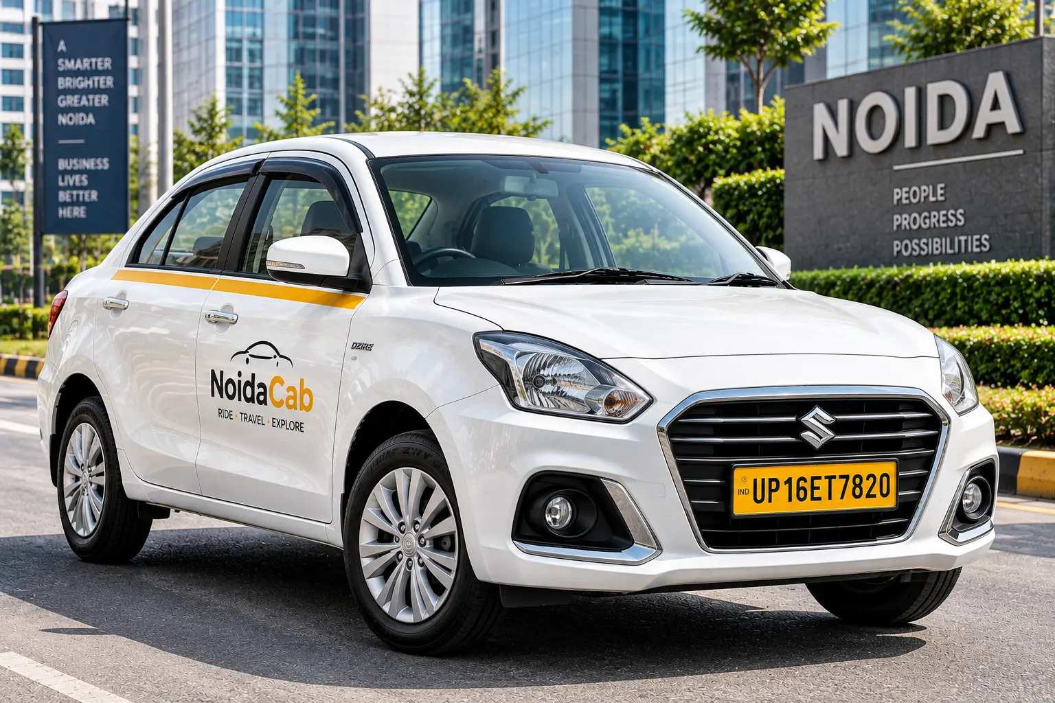 Dzire taxi from Noida to Delhi