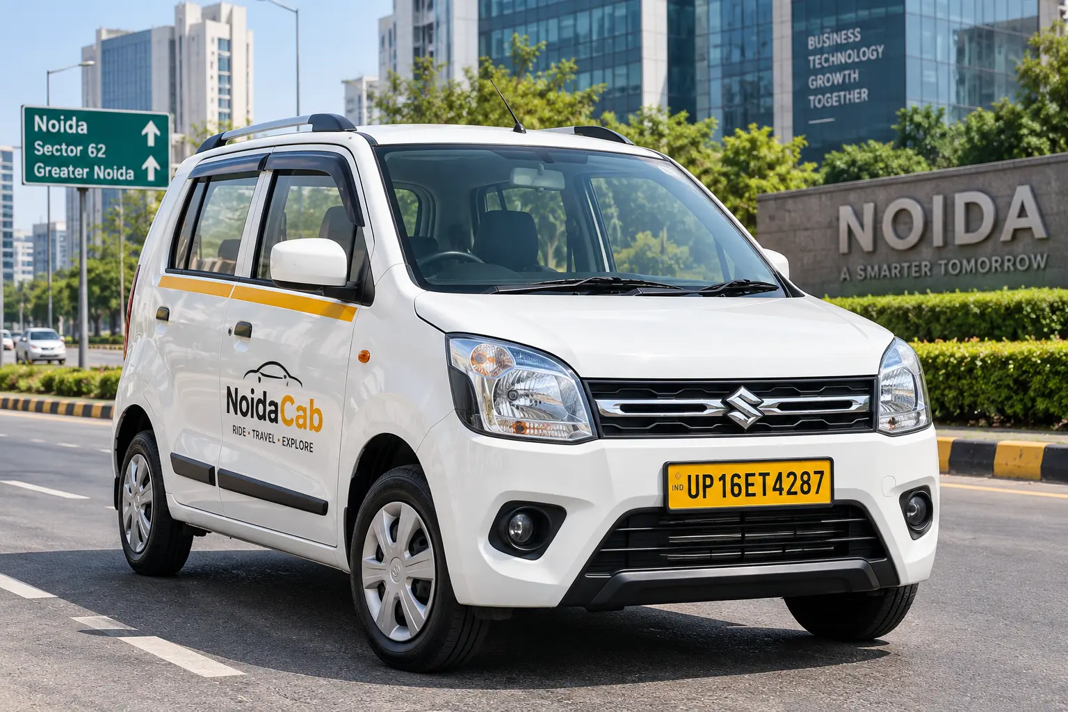 WagonR taxi from Noida to Delhi